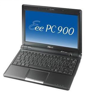 Asus Eee PC 900 8.5 inch screen